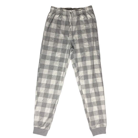 Holiday Family PJs White and Grey Buffalo Check 2 Piece Set - Size Small - Picture 7 of 12